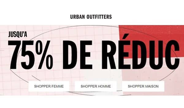 Nouvelle Démarque Urban Outfitters