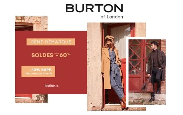 Soldes Burton : Jusqu'à -60% et -10% supplémentaires dès 3 articles