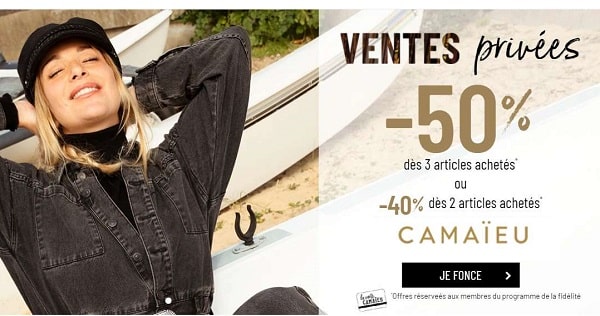 Vente Privée Camaïeu