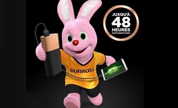 Batterie Externe duracell 6700 Mah