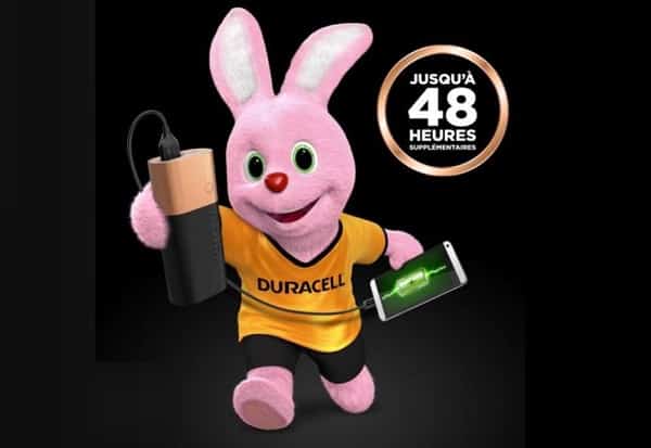 Soldes : 10€ la batterie externe Duracell 6700 mAh (Boulanger)