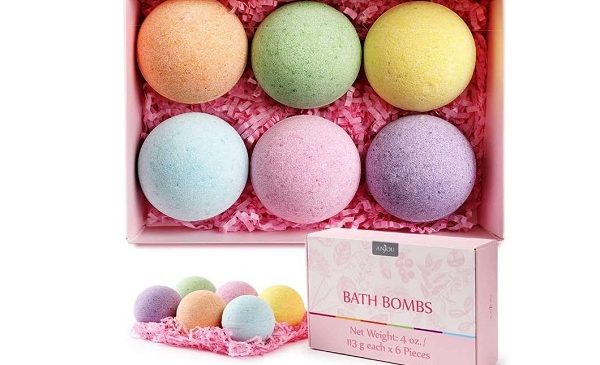 Coffret 6 Bombes De Bain Effervescentes Anjou