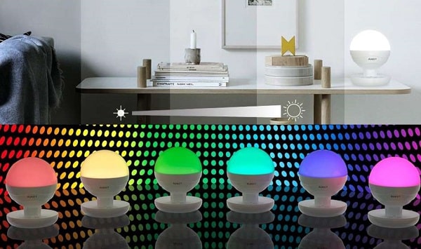 Lampe De Chevet Led Rechargeable Aukey Lt St10 Avec Contrôle Tactile