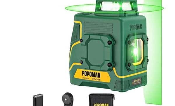 Niveau Laser Double Ligne 360° Popoman Mtm330b