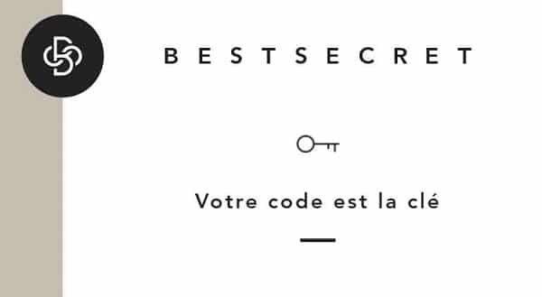 20% de remise en plus sur votre commande BestSecret (grandes marques démarquées)