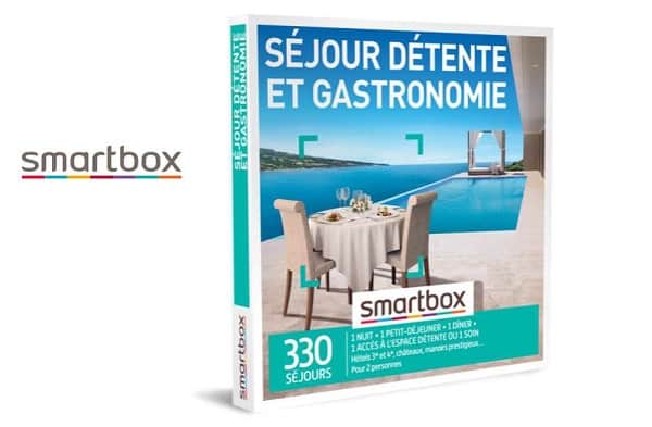 15% de remise sur les coffrets Séjour Détente et Spa de Smartbox