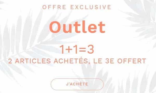 2 Articles Achetés Le 3e Offert Sur Tout L'outlet Etam