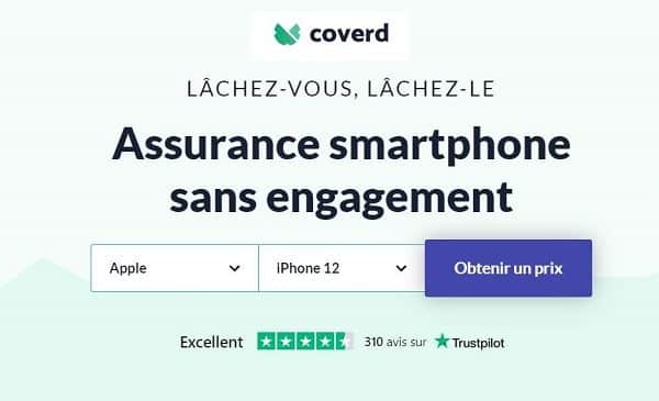 Coverd Assurance Smartphones Sans Engagement 100% En Ligne