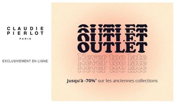 Offre Outlet Claudie Pierlot Paris