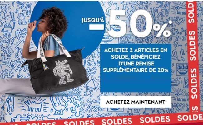 Soldes Kipling Jusqu’à 50% + 20% Suppl. Dès 2 Articles