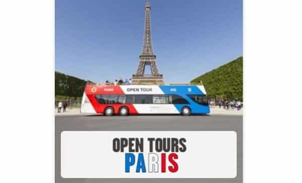 Ticket Bus Open Tour Paris à Tarif Réduit 