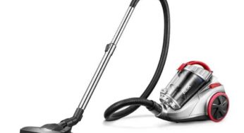 Moins de 60€ aspirateur traîneau sans sac cyclonique Deik (800W – aspiration 18Kpa) port inclus