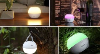 13,99€ la lampe veilleuse LED tactile rechargeable Aukey LT-ST23 (réglage couleurs/blanc, résistante à l’eau et aux chutes)
