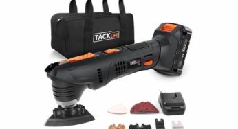 36,99€ outil oscillant multifonctions 18V sans fil Tacklife PMT03B (poncage, polissage, tranchage, décapage…) port inclus