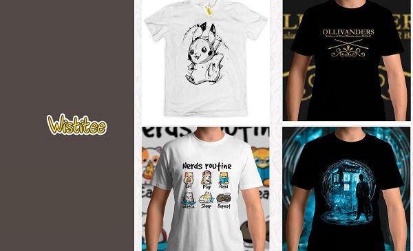 Remise Sur La Boutique Wistitee T Shirts Geek Et Pop Culture D'artistes Indépendants