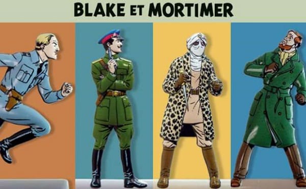 2 BD Blake et Mortimer achetées = 1 figurine offerte sur BDfugue