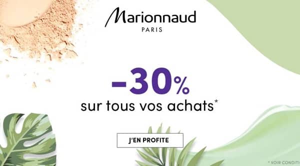 30% De Remises Sur Marionnaud Jusqu’à Dimanche Soir