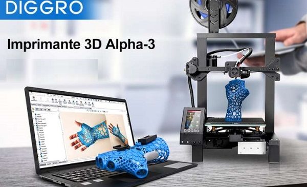 Imprimante 3d Diggro Alpha 3