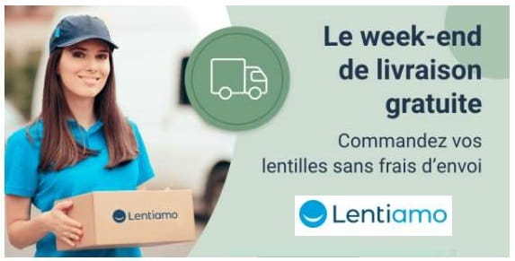 Livraison Domicile Gratuite Sur Toutes Les Commandes De Lentilles De Contact Sur Lentiamo