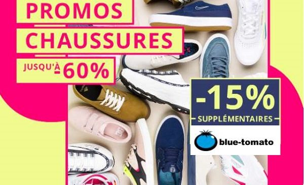 Réduction Supplémentaire De 15% Sur Toutes Les Chaussures Déjà Réduites Sur Blue Tomato