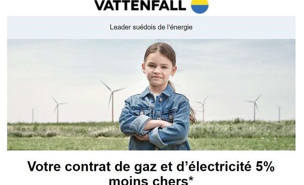 Vattenfall remise sur le tarif de l’électricité