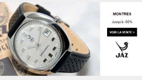 Vente Privée Montres Jaz Fabriqué En France