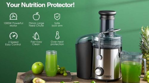 Easehold Centrifugeuse Fruits Et Legumes Extracteur De Jus Electrique Double Vitesse Centrifugeuse Extracteur De Jus Fruits Et Legumes