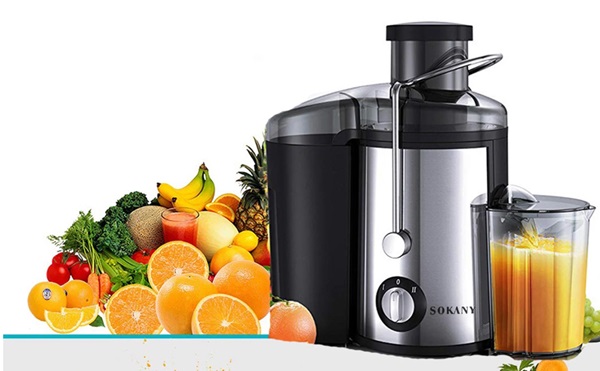 centrifugeuse haute puissance 800W fruits et légumes Sokany