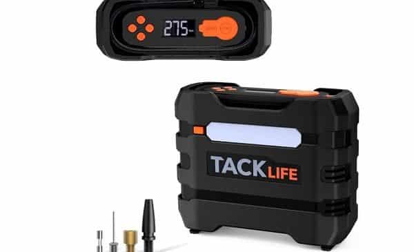 Compresseur D'air Portatif 12v Tacklife Acp1b