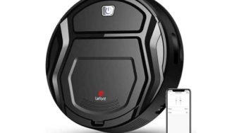79,99€ petit aspirateur robot WIFI avec capteur de collision et recharge auto LEFANT M201 (WiFi/App/Alexa)