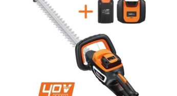 JARDIN : 76,99€ taille haie électrique sans fil 40V TACKLIFE GHT1B (chargeur rapide et batterie Samsung 2.5Ah)