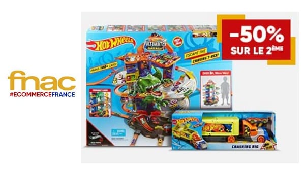 1 Jouet Hot Wheels Acheté Sur Fnac 50% De Remise Sur Le 2ème Produit