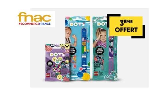 2 LEGO DOTS achetés : le 3ème offert (adhérents FNAC)