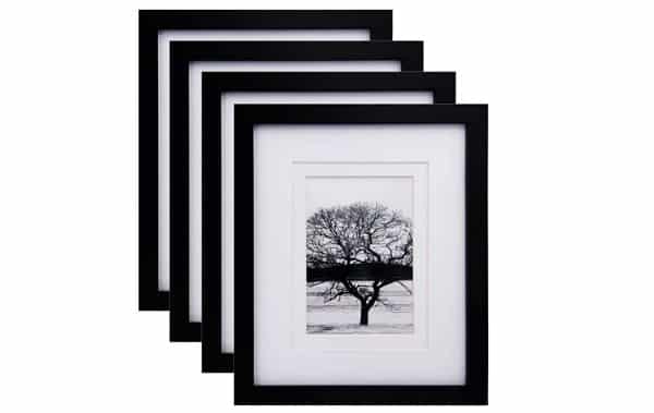 50% de remise sur les lots de 4 cadres photo Egofine 20×25 cm ou 13×18 cm