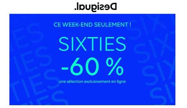 Flash Desigual 60% De Remise Sur Une Large Sélection D'articles Pour Femme Et Homme