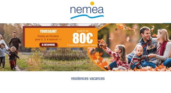 Offre Spéciale Location De Vacances Pour La Toussaint Résidences Nemea