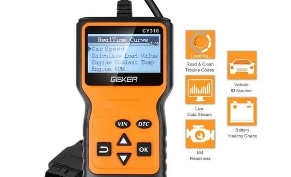 Outil De Diagnostic Professionnel Scanner Obd2 Geker