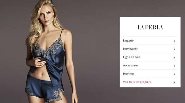 Vente Privée lingerie La Perla : -70 à -90% sur des dizaines d’articles de lingerie de luxe