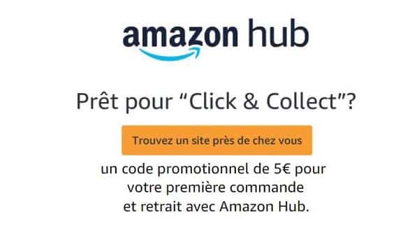 Commande Retirée En Point Retrait Amazon Hub 5€ De Remise