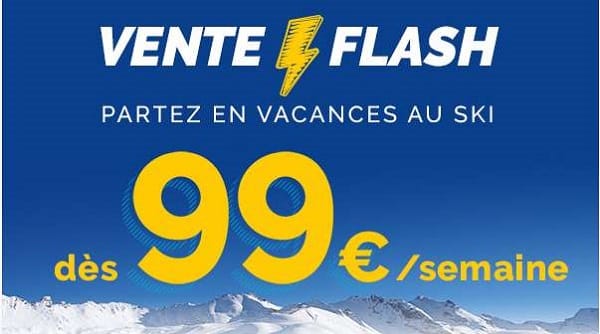 Partez Au Ski Dès 99€ La Semaine En Réservant Pendant La Vente Flash Travelski