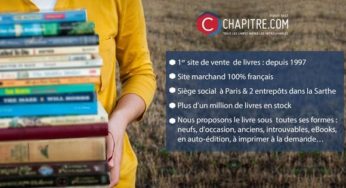 20% de réduction sur Chapitre valable sur les livres d’occasion, livres neufs à prix réduits en stock