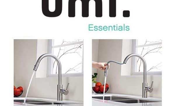 Robinet De Cuisine Avec Douchette Extractible 2 Modes De Jets Umi Essentials