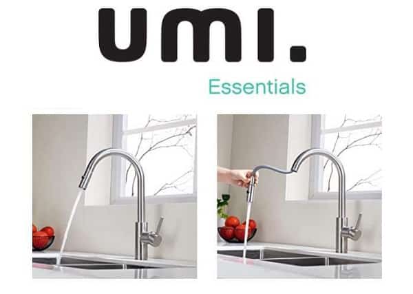 Robinet De Cuisine Avec Douchette Extractible 2 Modes De Jets Umi Essentials