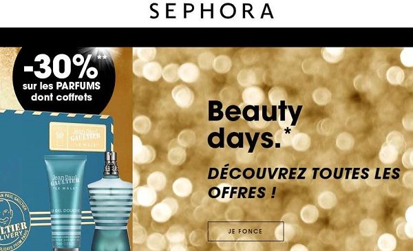 30% De Remise Sur Tous Les Parfums Et Coffrets Parfums Sur Sephora