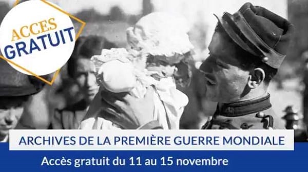 Archives De La Première Guerre Mondiale à Consulter Gratuitement Sur Filae