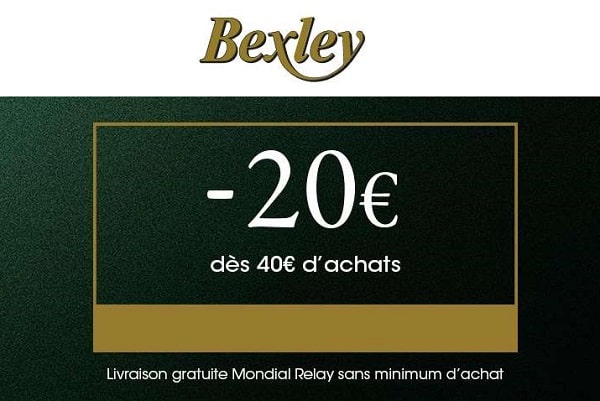 Black Friday Bexley 20€ De Remise
