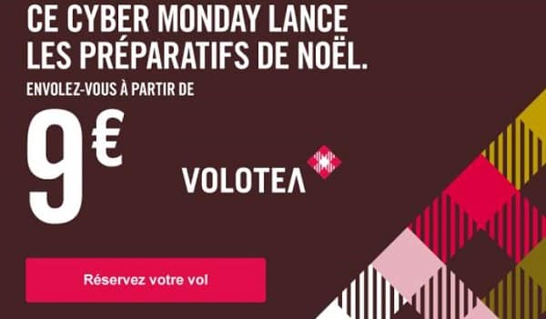 Cyber Monday Volotea