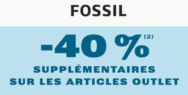 Fossil En Black Friday Avant Première