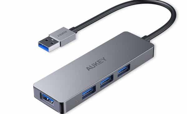 Hub Ultra Slim Aluminium Aukey Cb H36