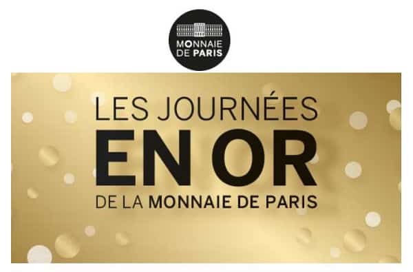 Journées en Or Monnaie de Paris : Jusqu’à -55% sur une sélection de monnaies, médailles et bijoux